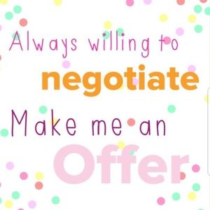 Reasonable offers will be considered